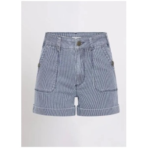 Nightingale Stripe Denim Short