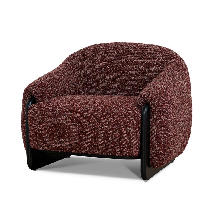 Noira Armchair - Autumn Red by Interior Secrets - AfterPay Available