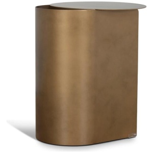 Novanta 60cm Side Table - Bronze by Interior Secrets - AfterPay Available