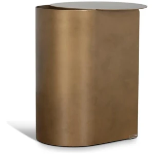 Novanta 60cm Side Table - Bronze by Interior Secrets - AfterPay Available