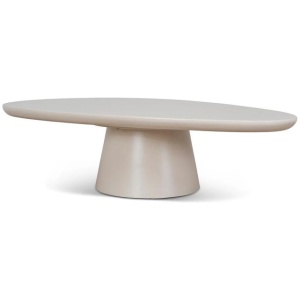 Orana 1.4m Coffee Table - Ivory Beige by Interior Secrets - AfterPay Available