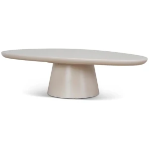 Orana 1.4m Coffee Table - Ivory Beige by Interior Secrets - AfterPay Available