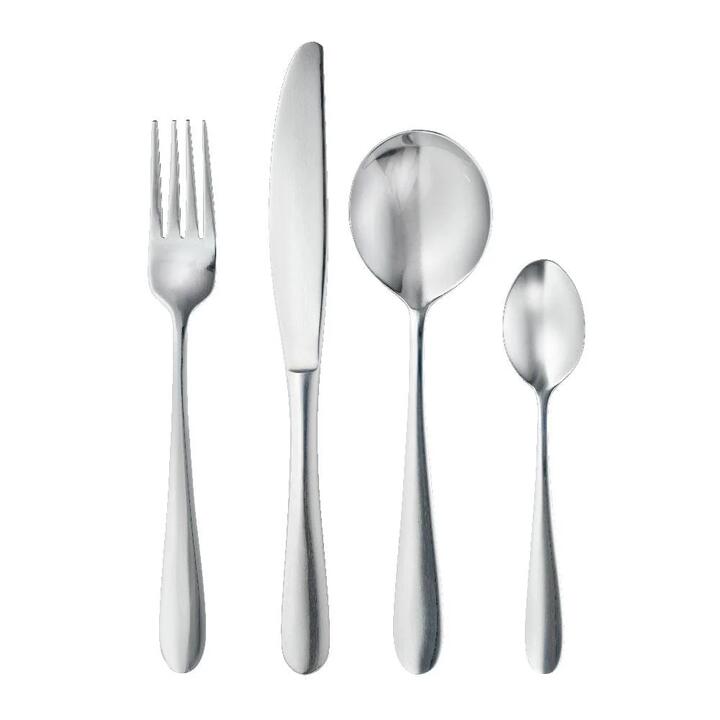 Orion 16 Piece Stainless Steel Cutlery Set by Ambrosia