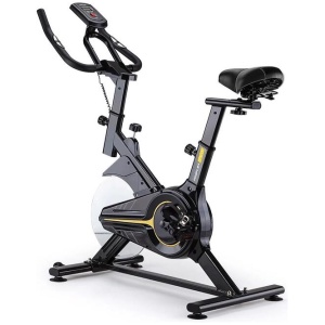 PROFLEX Commercial Spin Bike Flywheel Exercise Fitness Home Gym Yellow