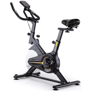 PROFLEX Commercial Spin Bike Flywheel Exercise Fitness Home Gym Yellow
