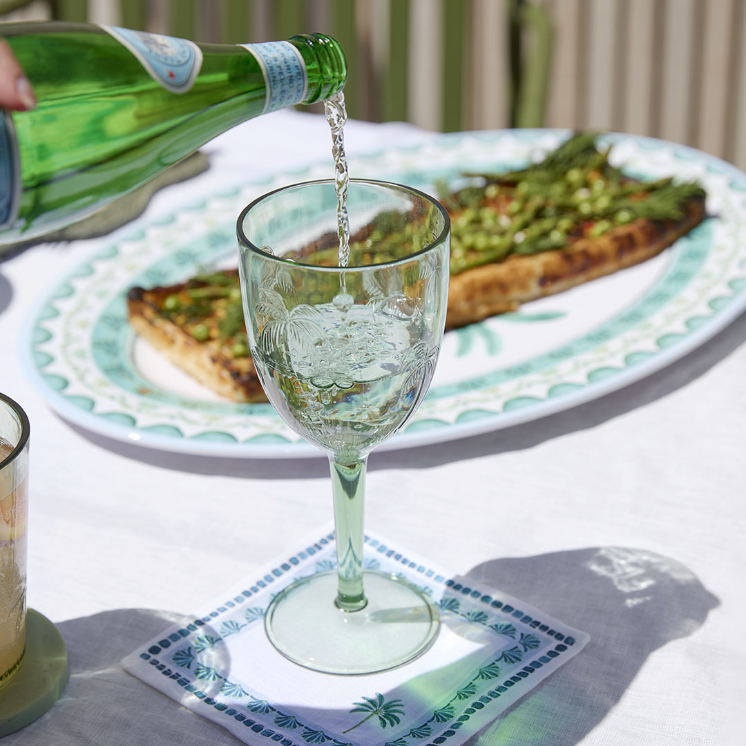 Palm Acrylic Wine Glass 355ml