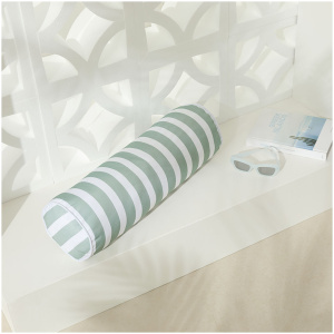 Panama Stripe Bolster Outdoor Cushion