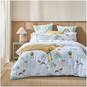 Paw Party King Quilt Cover Set