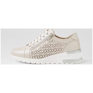 Peari Silver Muted Suede Sneakers