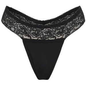 Pelvi Leakproof Underwear G-String - Black