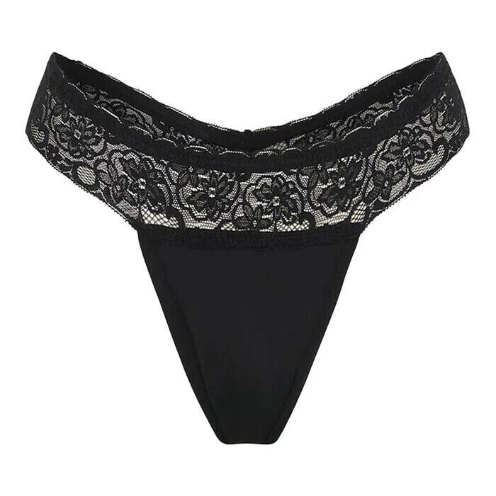 Pelvi Leakproof Underwear G-String - Black