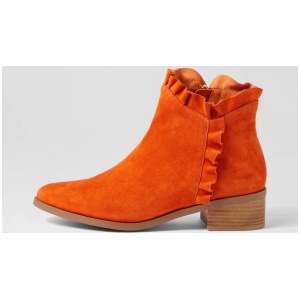 Pepper Dj Orange Suede Orange