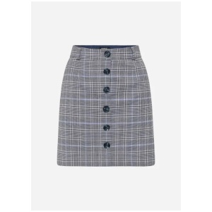 Plaid Habits Mini Skirt