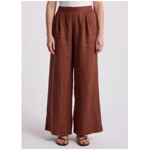 Prue Wide Leg Linen Pant