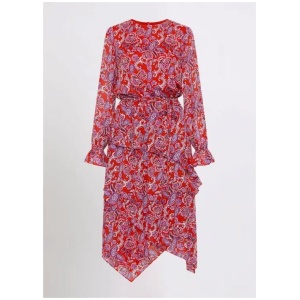 Red-Y For It Midi Dress