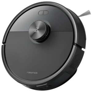 Roborock Q7T+ Robot Vacuum & Mop Cleaner - Black + Free Roborock Genuine Floor Cleaner