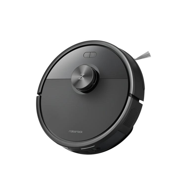 Roborock Q7T+ Robot Vacuum & Mop Cleaner - Black + Free Roborock Genuine Floor Cleaner