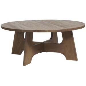 Rosco Wooden Coffee Table - Light Walnut by Interior Secrets - AfterPay Available