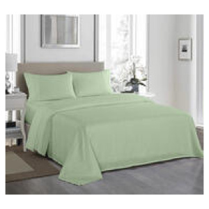 Royal Comfort King Ultrasoft Sage Green Sheet Set Green
