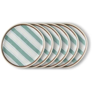 Salt & Pepper Riviera Side Plate 22cm - Set of 6