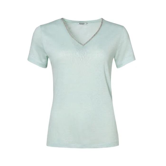 Sam V-Neck Linen Tee