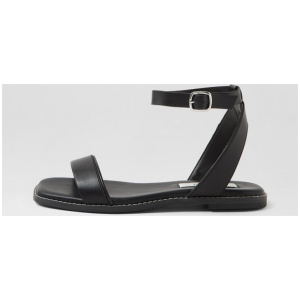 Sarie Black Pu Sandals