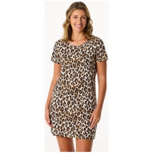 Sash & Rose Women's Short Sleeve T-Shirt Nightie