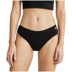 Scarlet Period-Proof Everday Brief Light to Moderate Black
