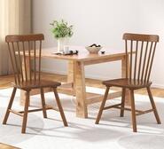 Set Of 2 Maryloi Dining Chair Brown