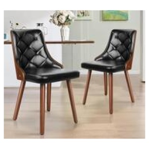 Set Of 2 Westly Dining Chair Black