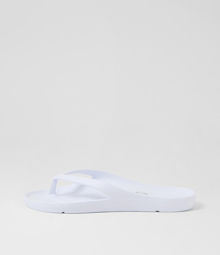 Slappas White Eva Thongs