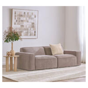 Softy 2 Seater Modular Sofa Coffee