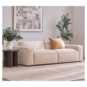 Softy 2 Seater Modular Sofa Neutral