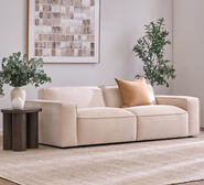 Softy 2 Seater Modular Sofa Neutral