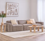 Softy 3 Seater Modular Sofa Coffee