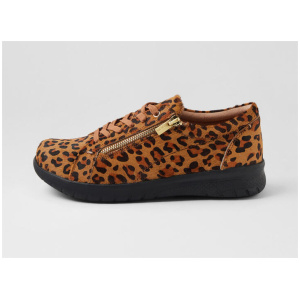 Solar Xf Tan Leopard Black Pony Sneakers