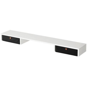 Standing Desk Desktop Storage Rack Shelf Removable Bookshelf Drawer 120cm