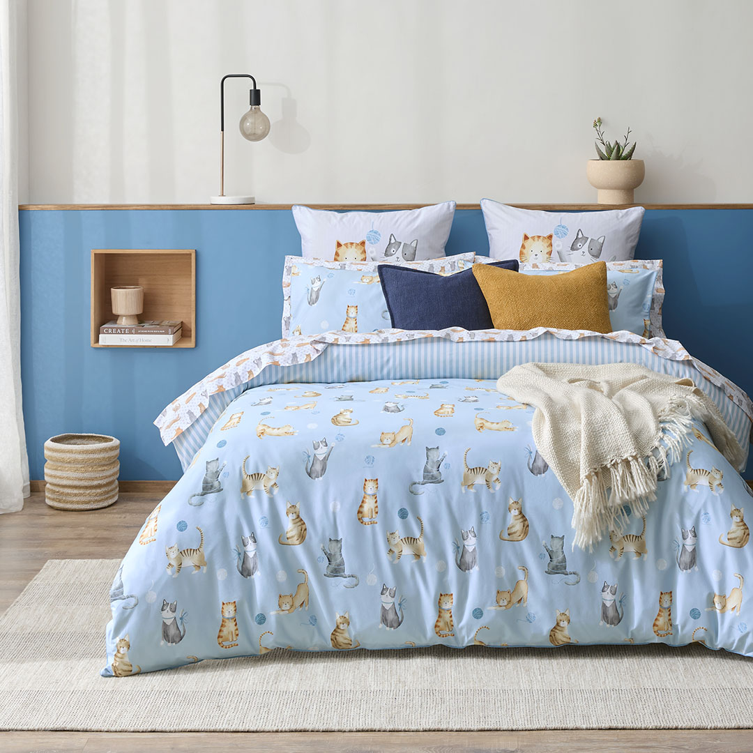 Tabby Double Quilt Cover