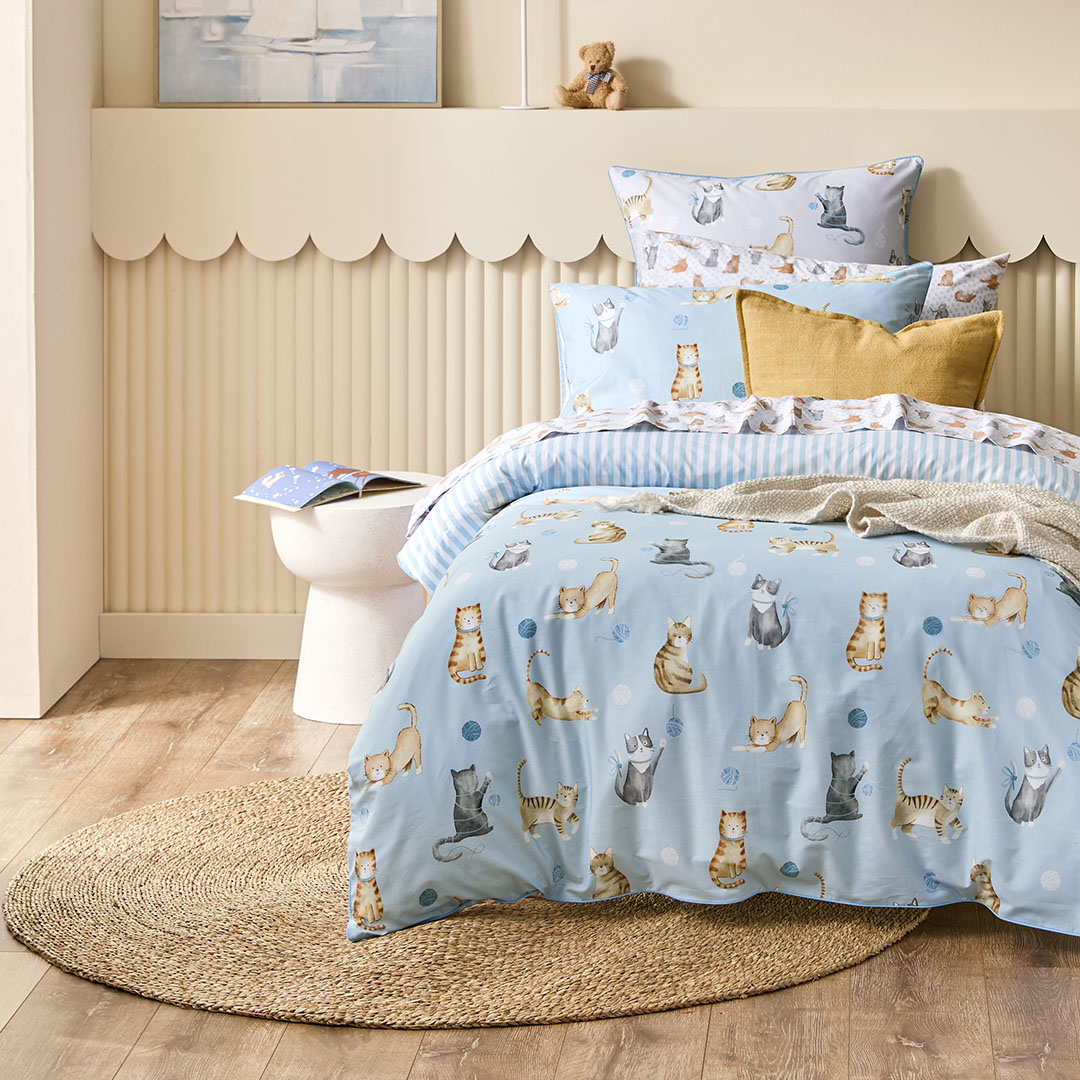 Tabby Single Quilt Cover