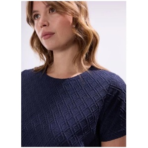 Thea Textured Lace Tee