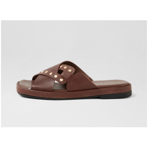 Torvi Choc Leather Sandals