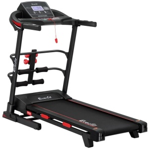 Treadmill Electric Home Gym Fitness Exercise Machine w/ Sit Up Bar 420mm