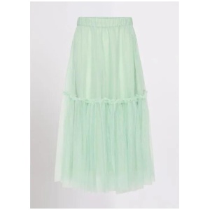Tulle Hearts Midi Skirt