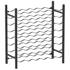 Wine Rack For 48 Bottles Black Metal
