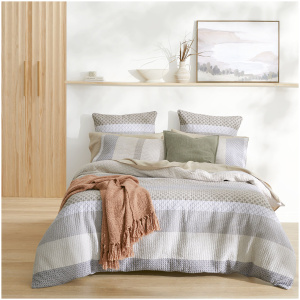 Winslow Quilted Cotton Queen Quilt Cover