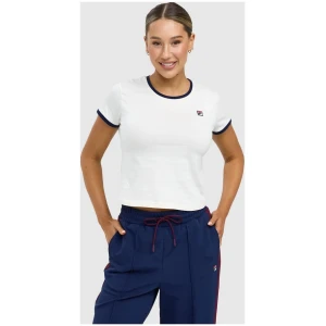 Women's Azzura Tee - GARDENIA/FILA NAVY - GARDENIA/FILA NAVY