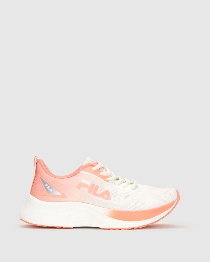 Women's FILA Circeo - WHITE/CORAL - WHITE/CORAL