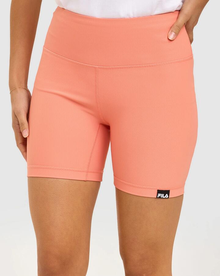 Women's Milly Bike Short - BURNT CORAL - BURNT CORAL