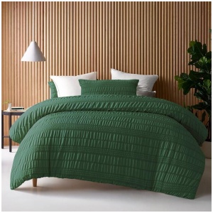 Accessorize Seersucker Hunter Quilt Cover Set
