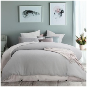 Accessorize Waffle Quilt Cover Set